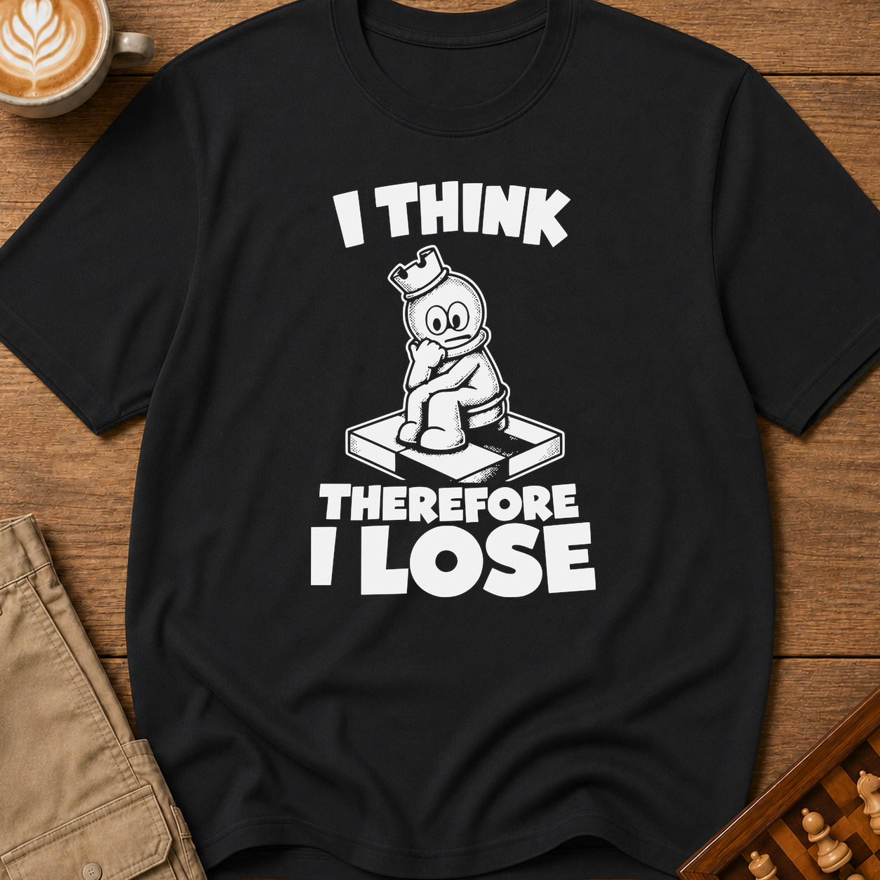 I Think Therefore I Lose T-Shirt