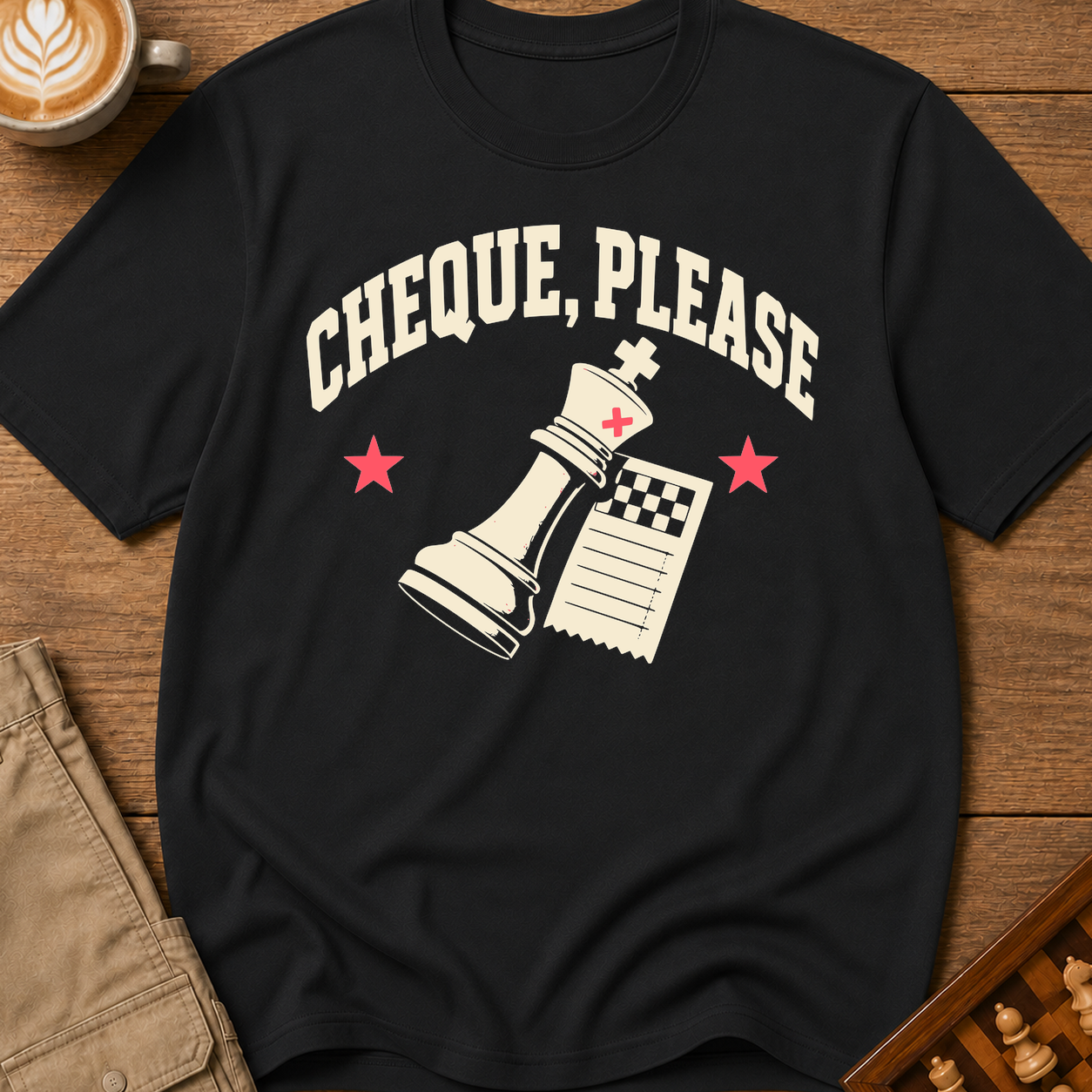 Cheque Please T-Shirt