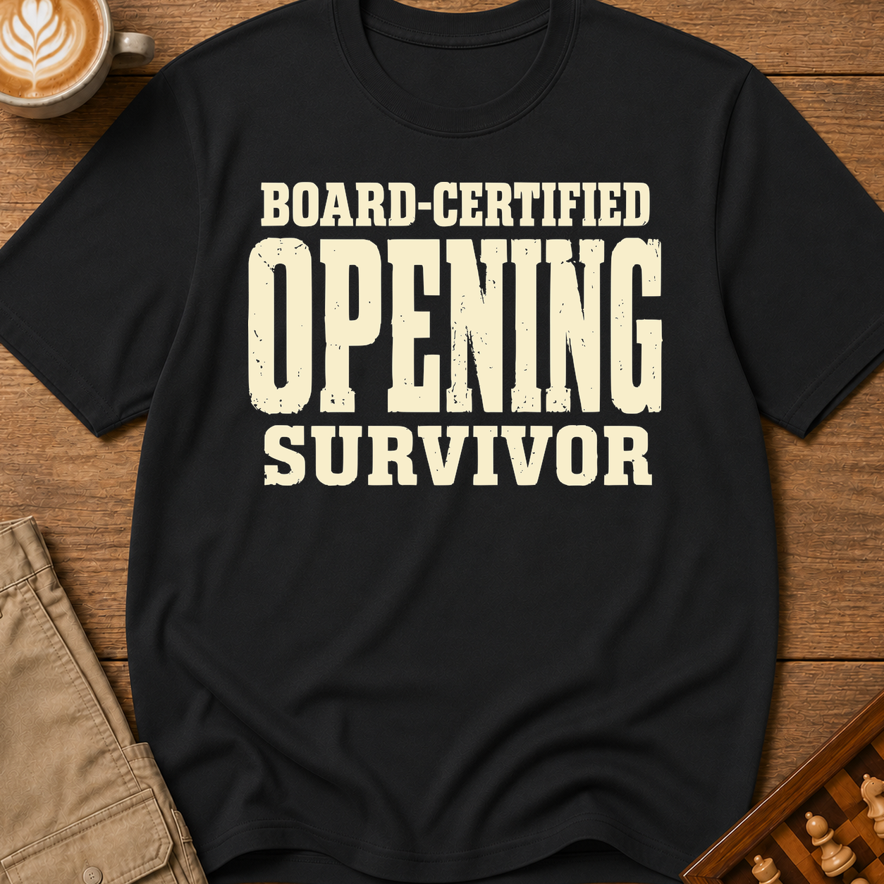 Board-Certified Opening Survivor T-Shirt