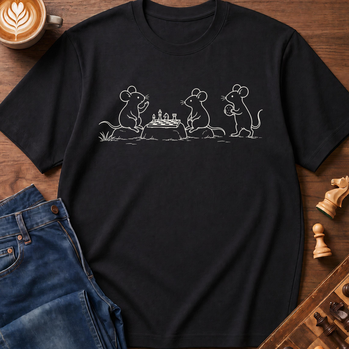 Mouse Chess Club T-Shirt