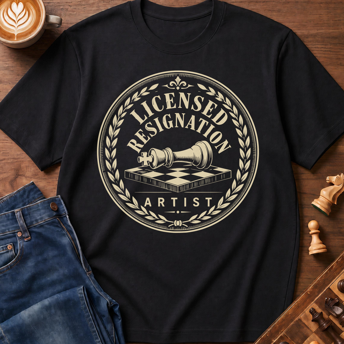 Licensed Resignation Artist T-Shirt