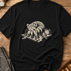 Raccoon At The Board T-Shirt