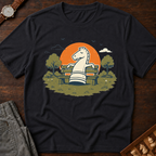 Knight On A Park Bench T-Shirt