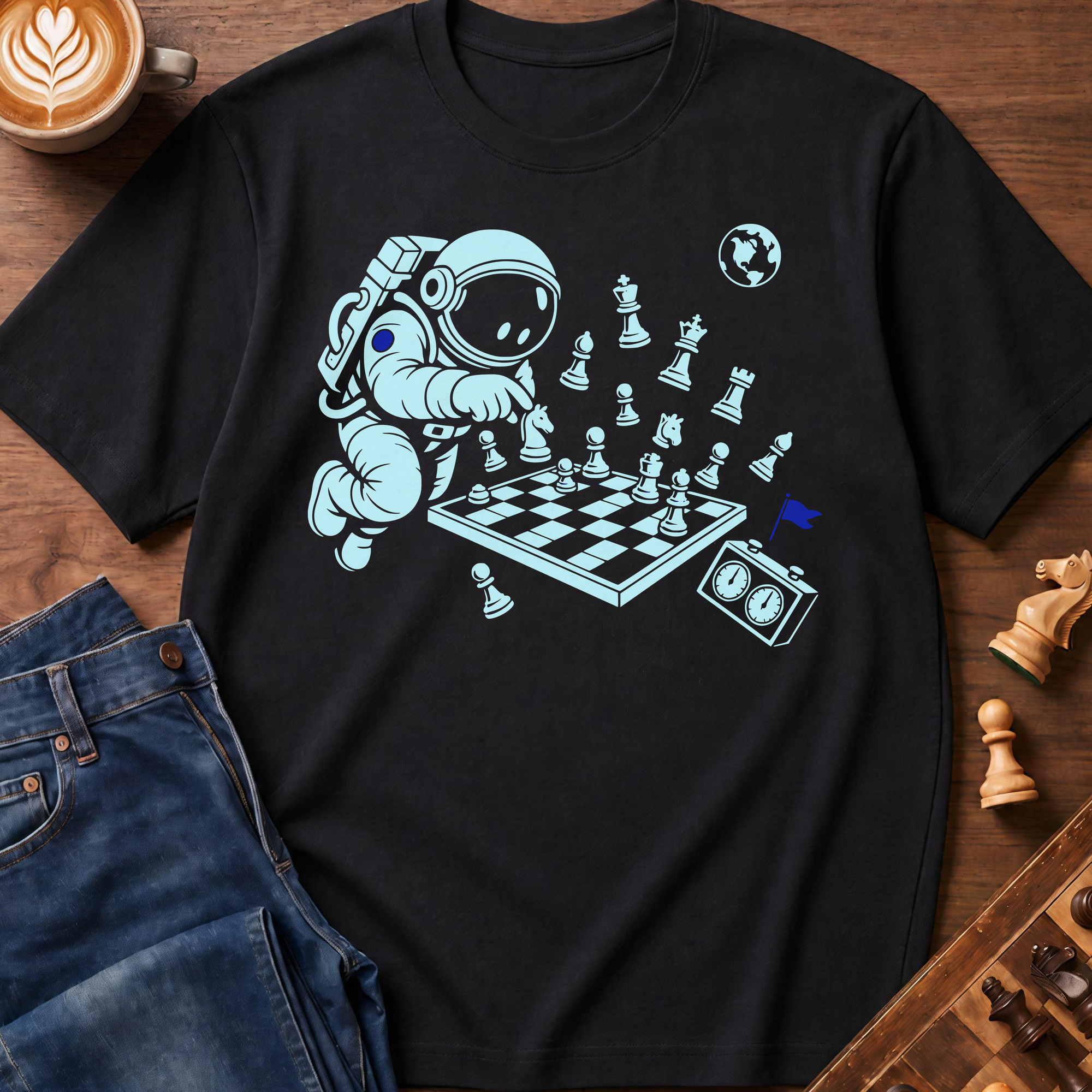 Chess in Space T-Shirt