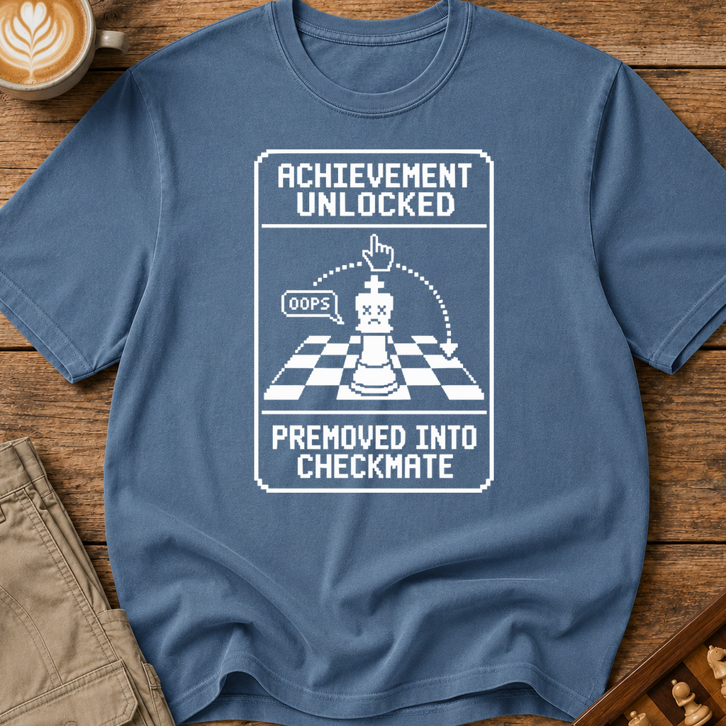 Achievement Unlocked Promoted Into Checkmate T-Shirt