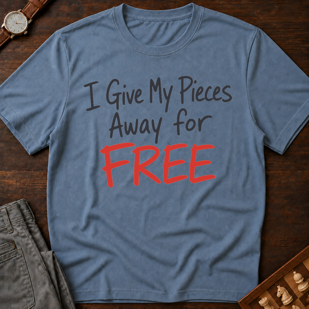 I Give My Pieces Away Free T-Shirt