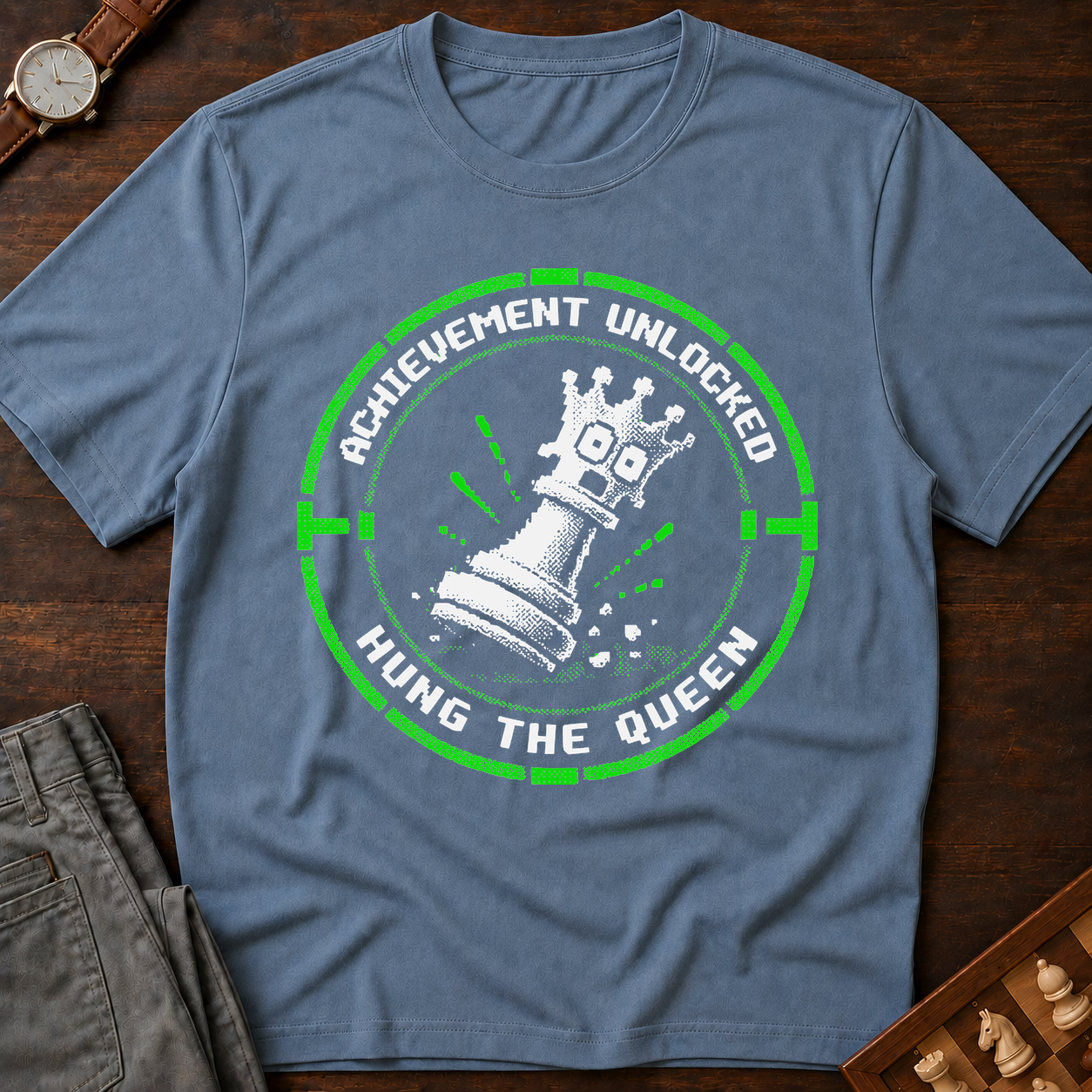 Achievement Unlocked Hung The Queen T-Shirt