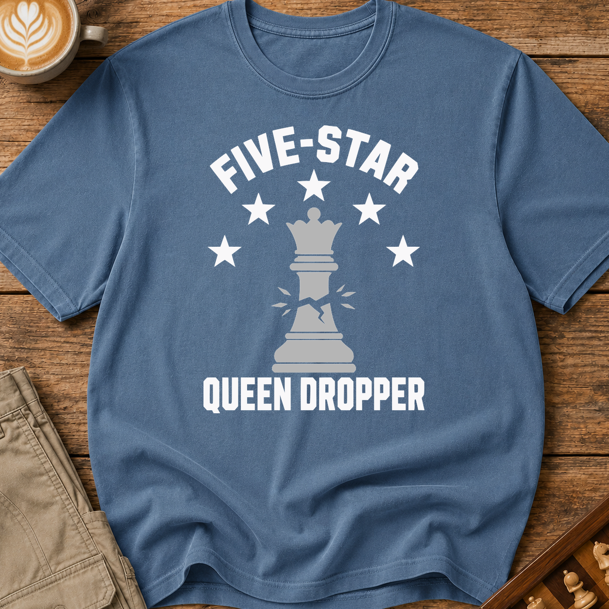 Five-Star Queen Dropper T-Shirt