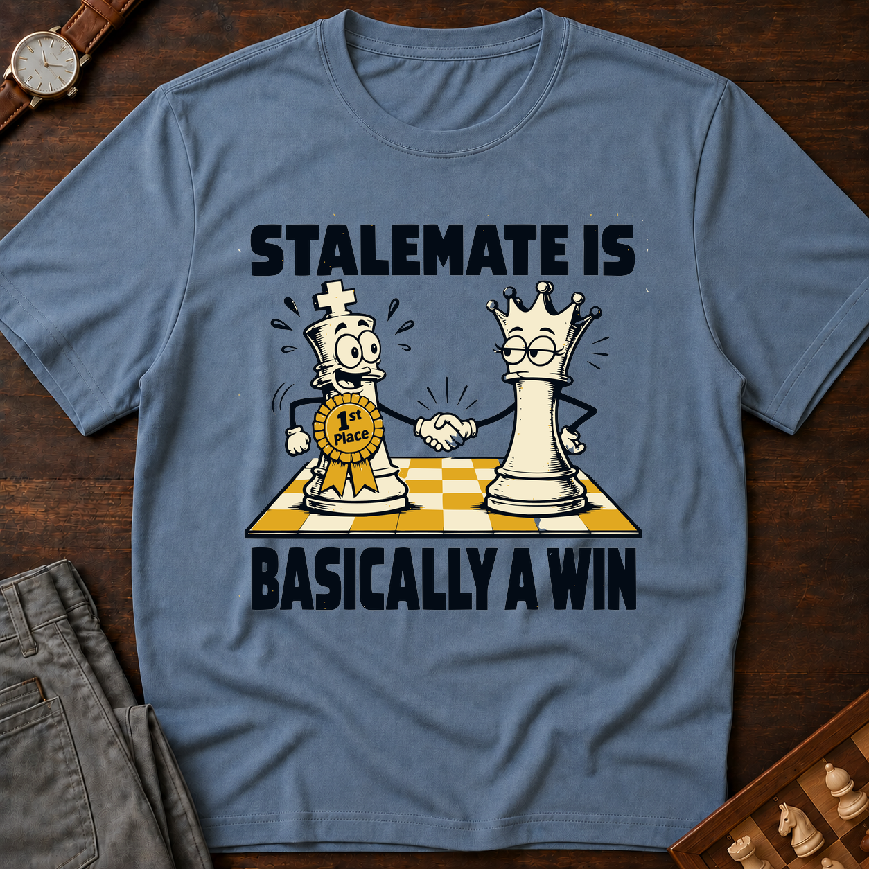 Stalemate Is Basically A Win T-Shirt