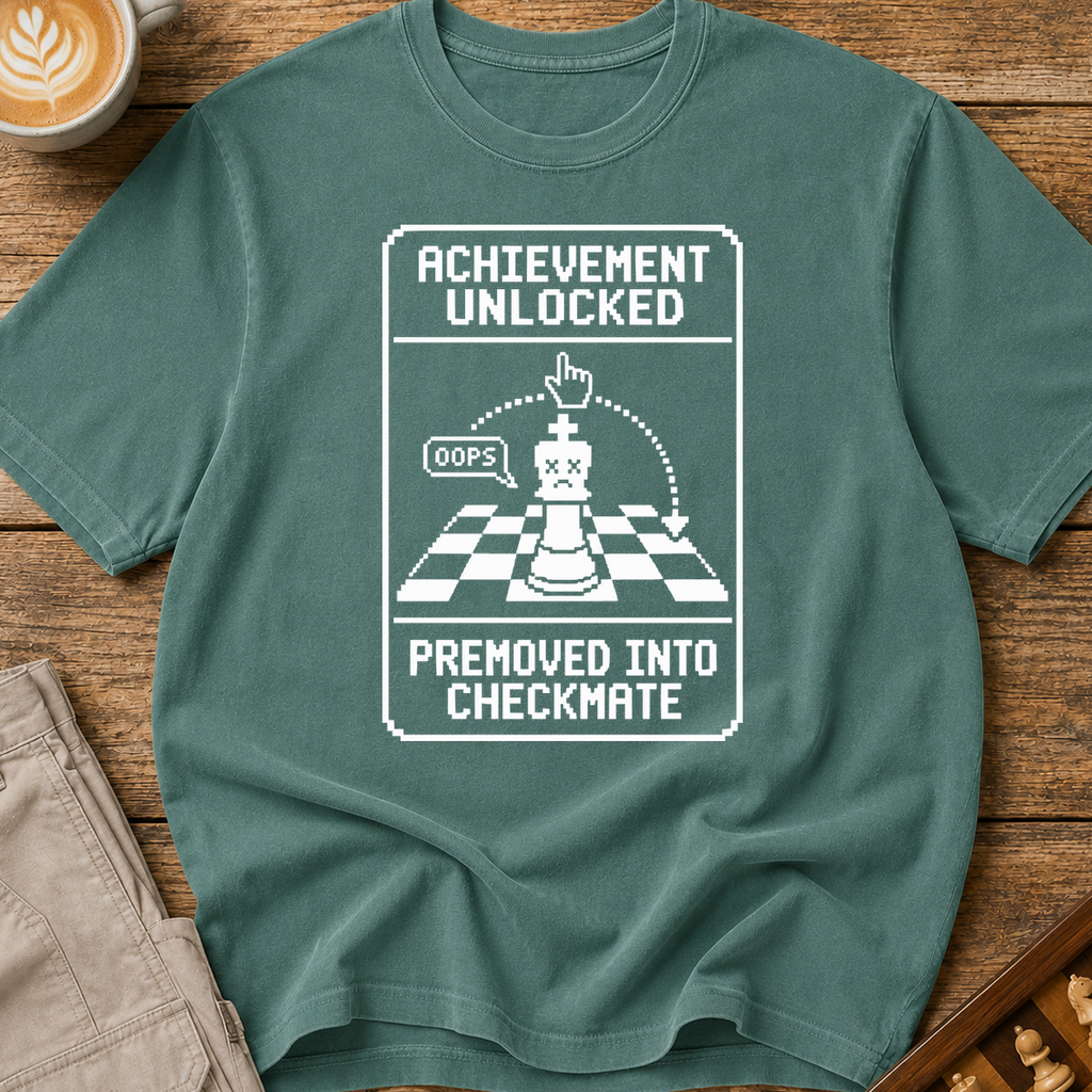 Achievement Unlocked Promoted Into Checkmate T-Shirt