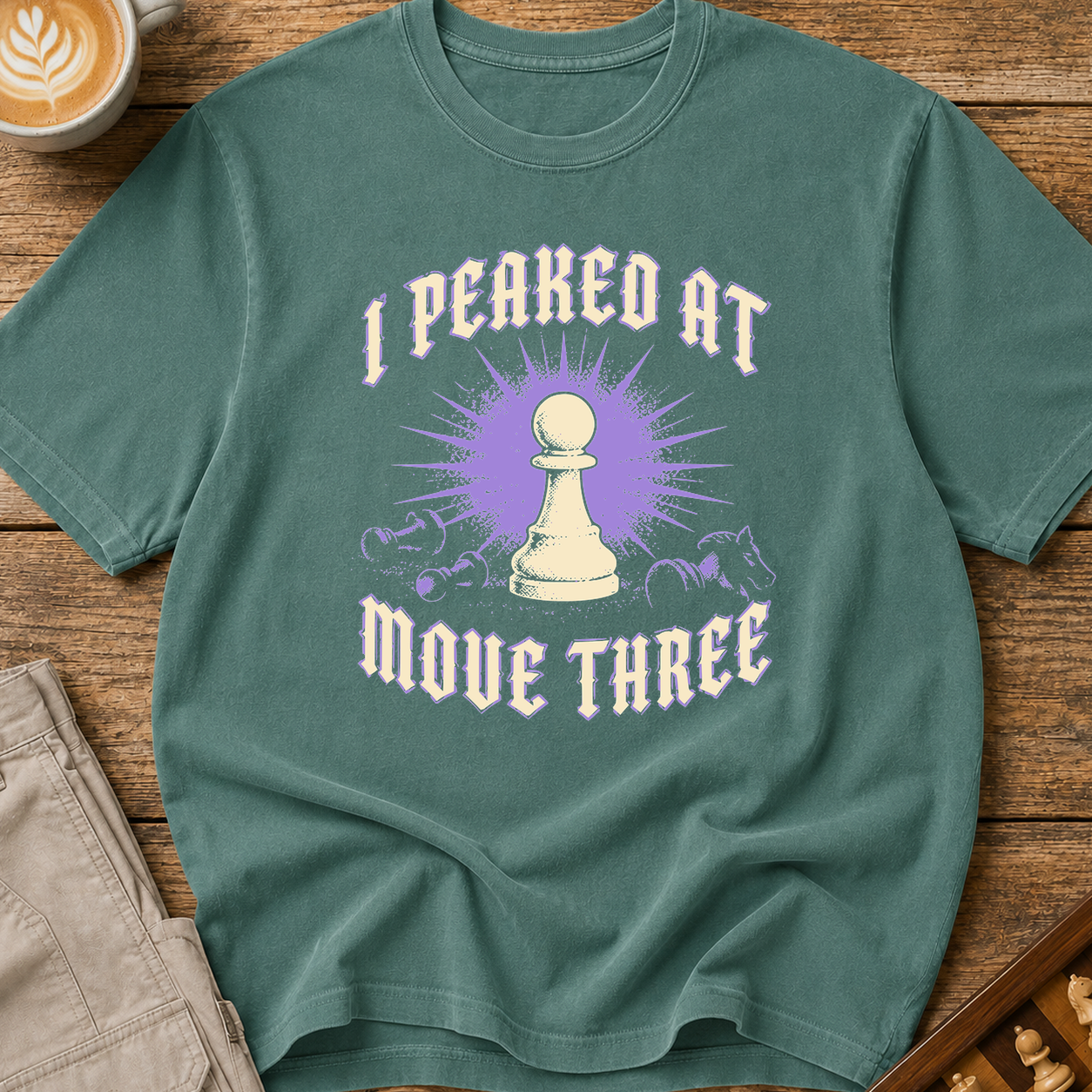 Peaked at Move Three T-Shirt