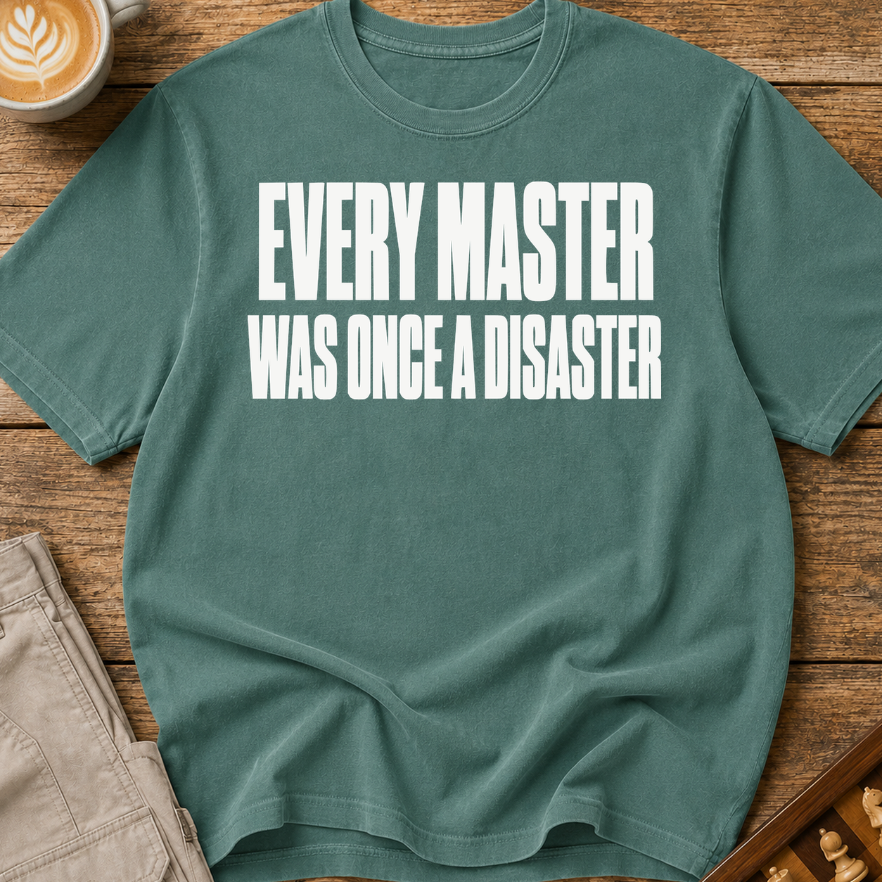 Every Master Was Once a Disaster T-Shirt