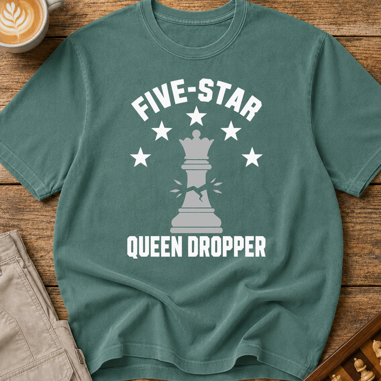 Five-Star Queen Dropper T-Shirt