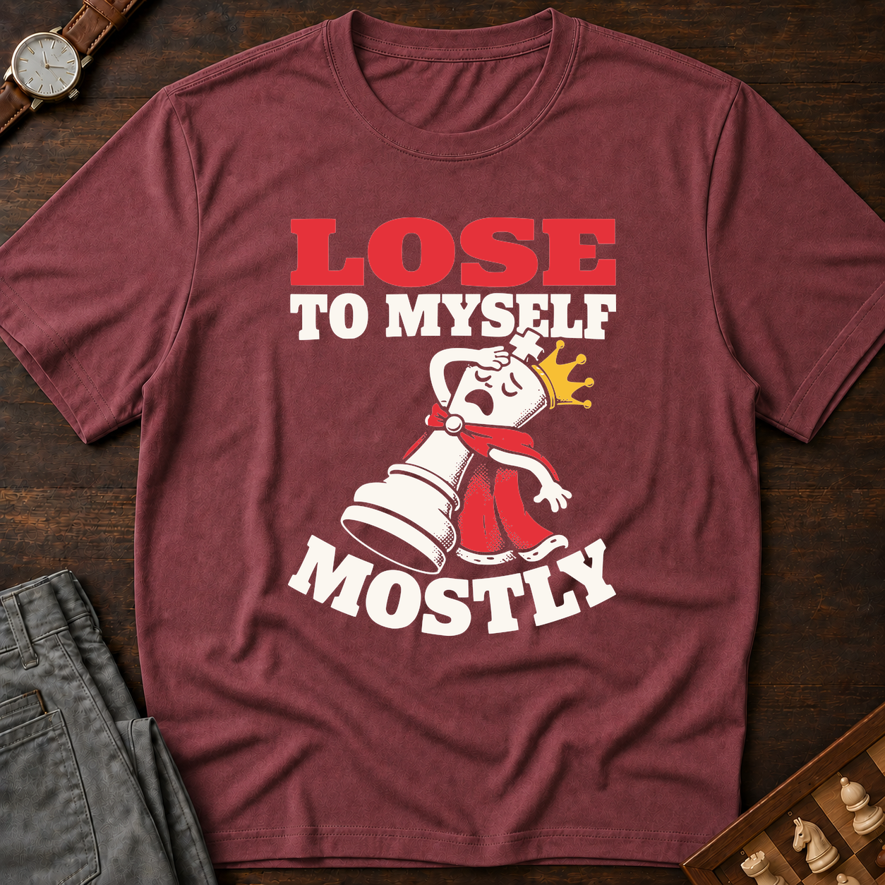 I Lose To Myself Mostly T-Shirt