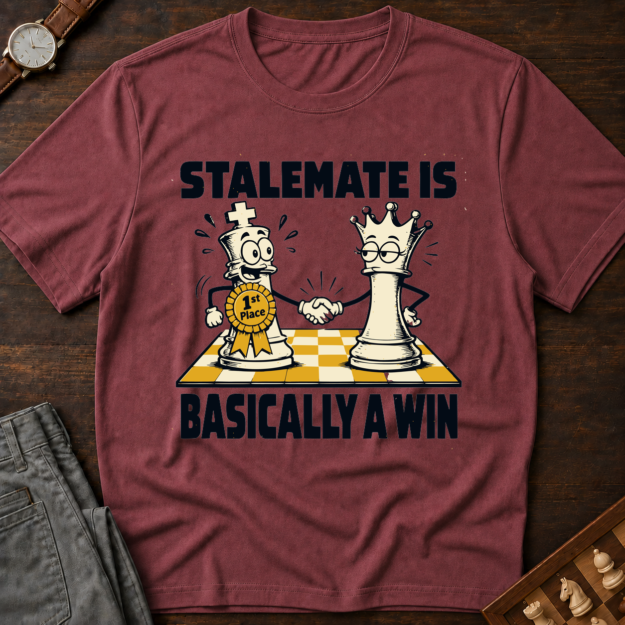 Stalemate Is Basically A Win T-Shirt