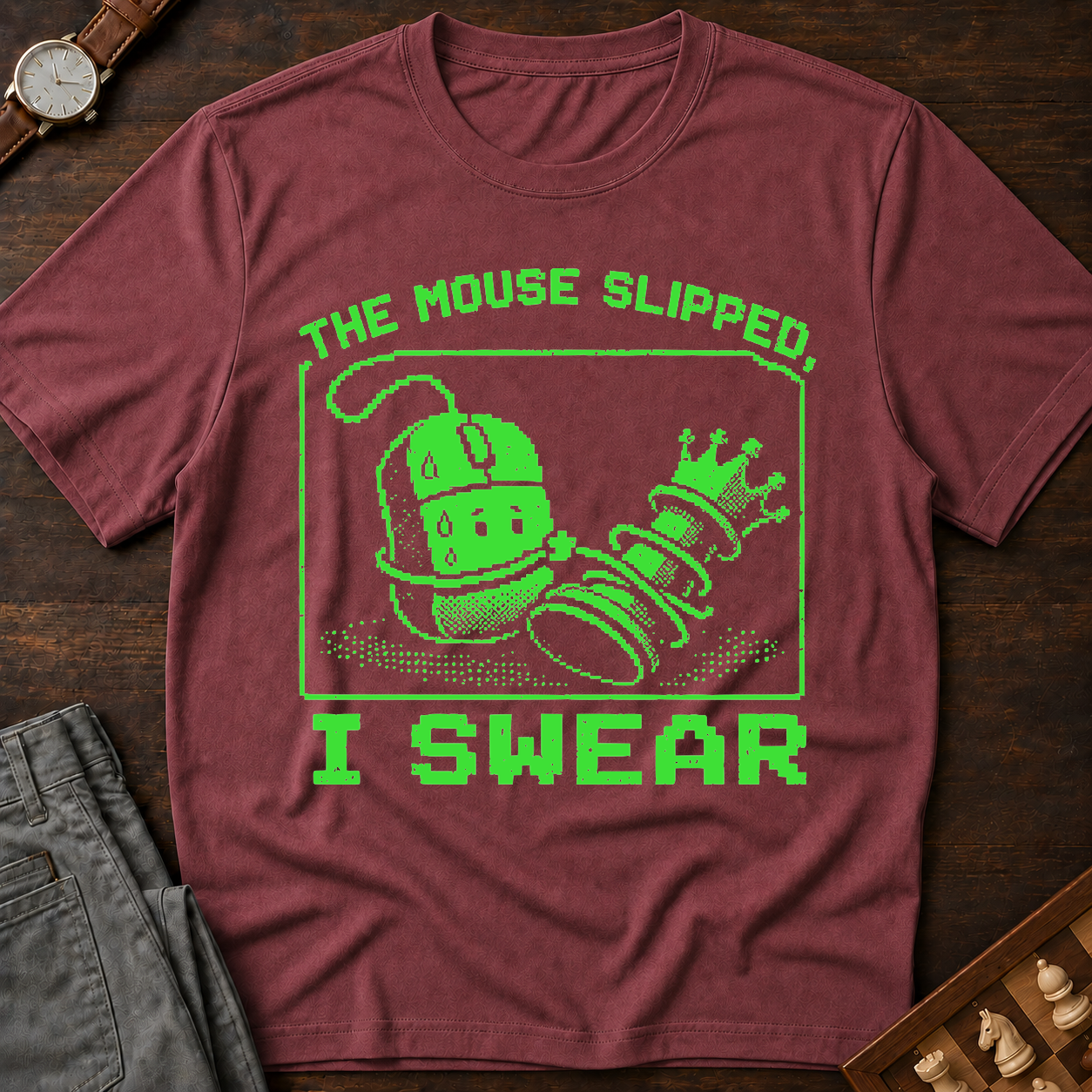 The Mouse Slipped I Swear T-Shirt