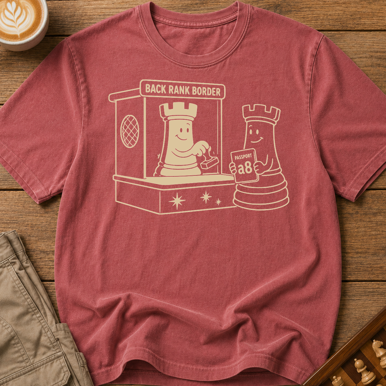 Back Rank Border T-Shirt