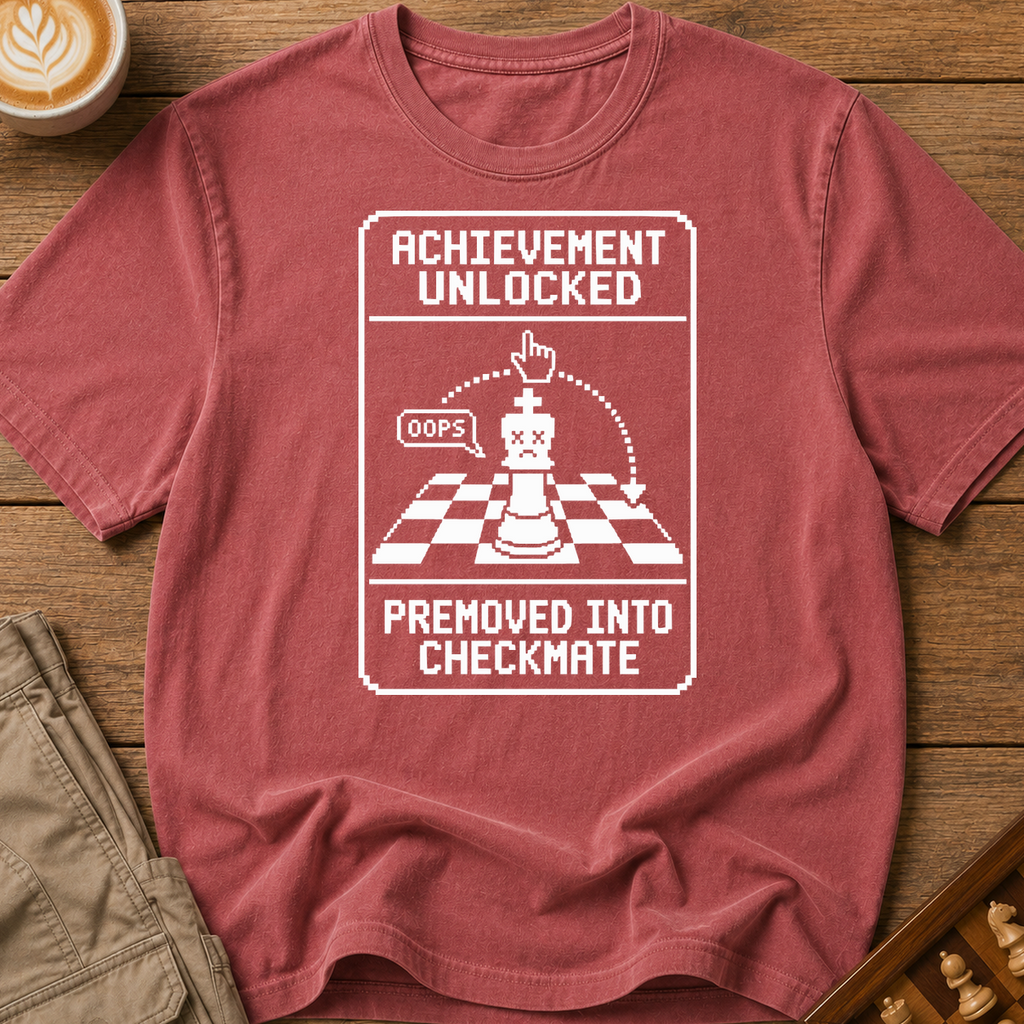 Achievement Unlocked Promoted Into Checkmate T-Shirt