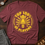 Top 100 Percent Of Players T-Shirt