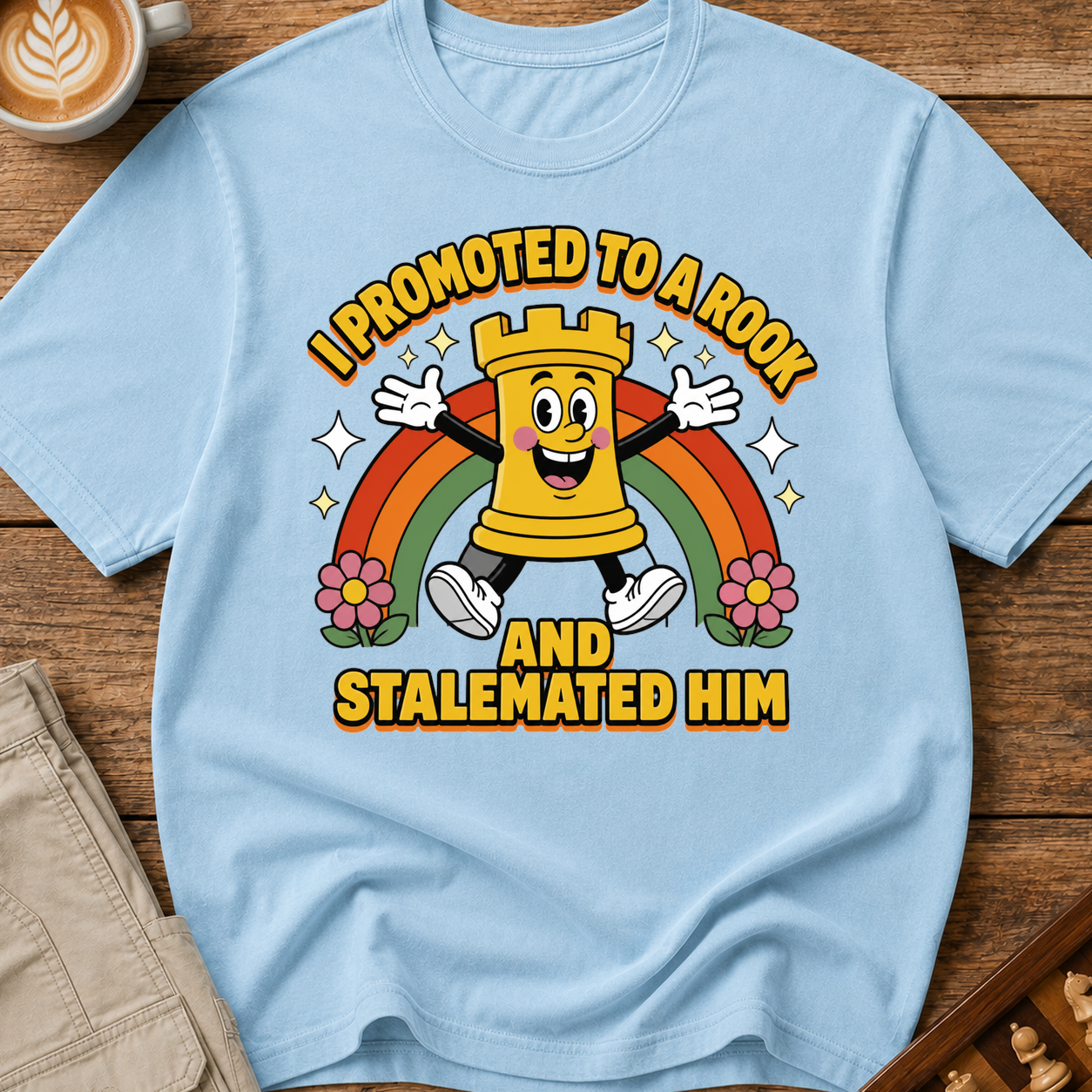 Promoted to a Rook and Stalemated Him T-Shirt