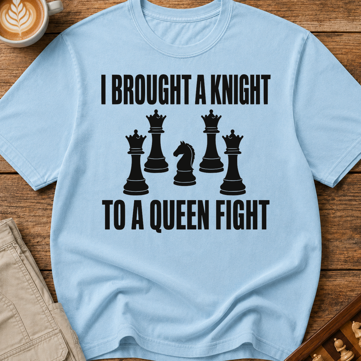 Knight to a Queen Fight T-Shirt