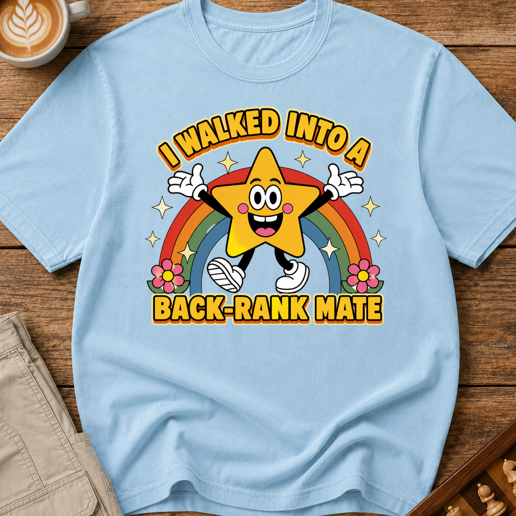 Walked Into a Back-Rank Mate T-Shirt