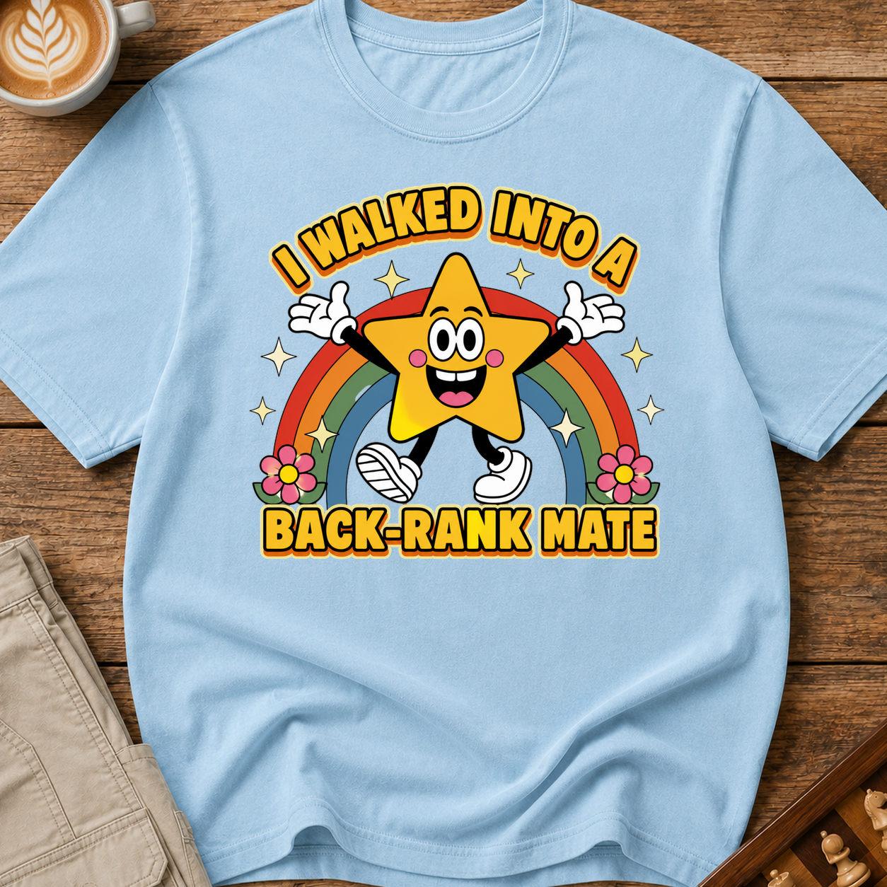 Walked Into a Back-Rank Mate T-Shirt