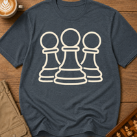 Pawn Trio Outline T-Shirt