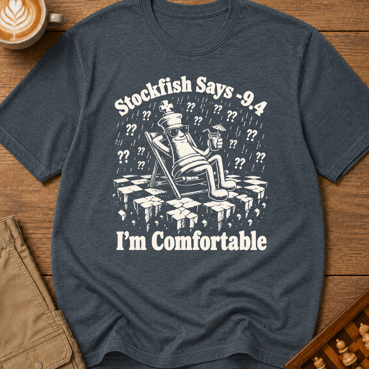 Stockfish Says I'm Comfortable T-Shirt