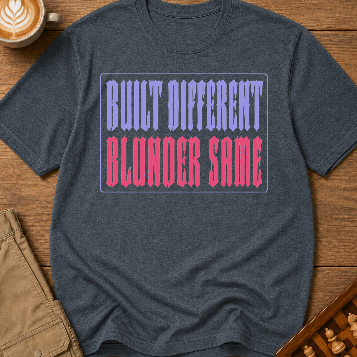 Built Different Blunder Same T-Shirt
