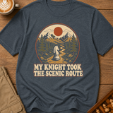 My Knight Took The Scenic Route T-Shirt
