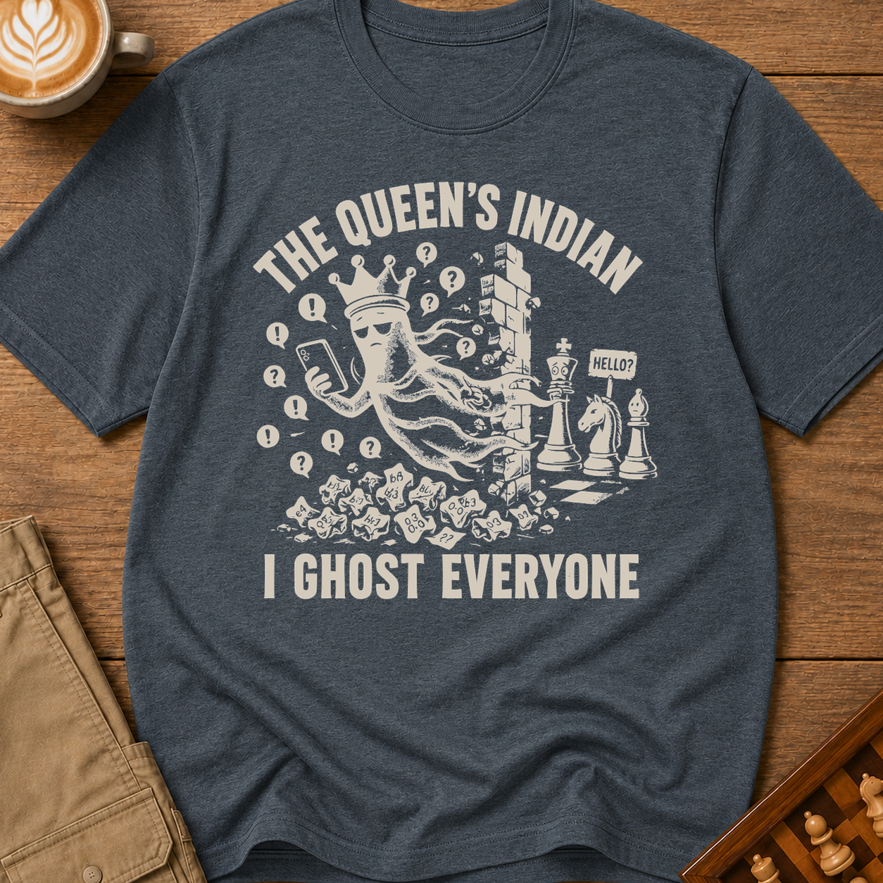 The Queen's Indian I Ghost Everyone II T-Shirt