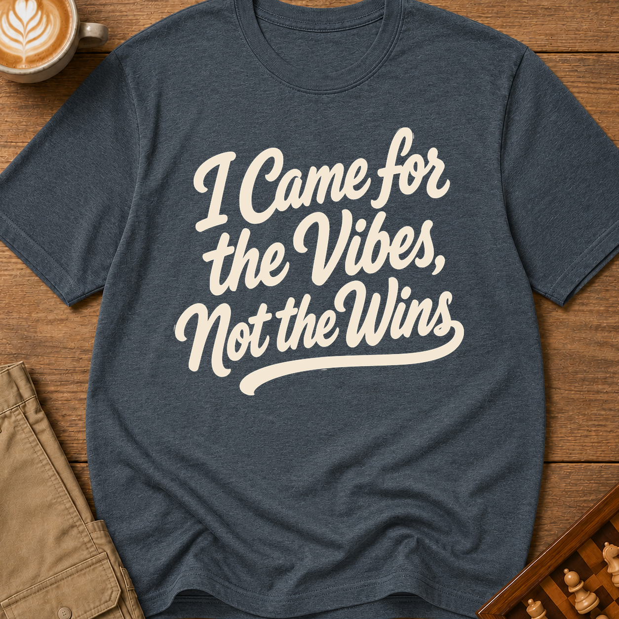 I Came For The Vibes Not The Wins T-Shirt