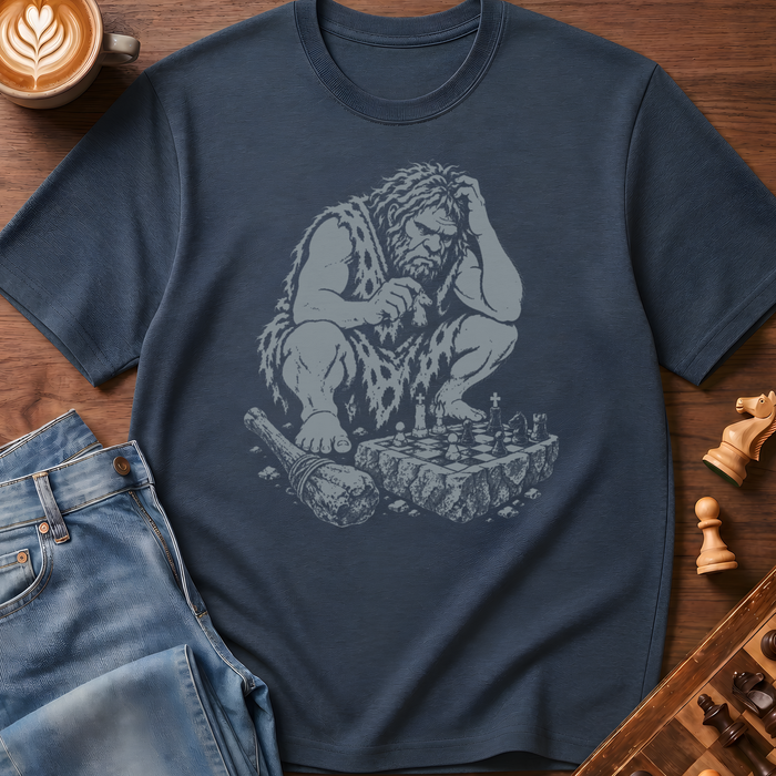 Caveman Chess Theory T-Shirt
