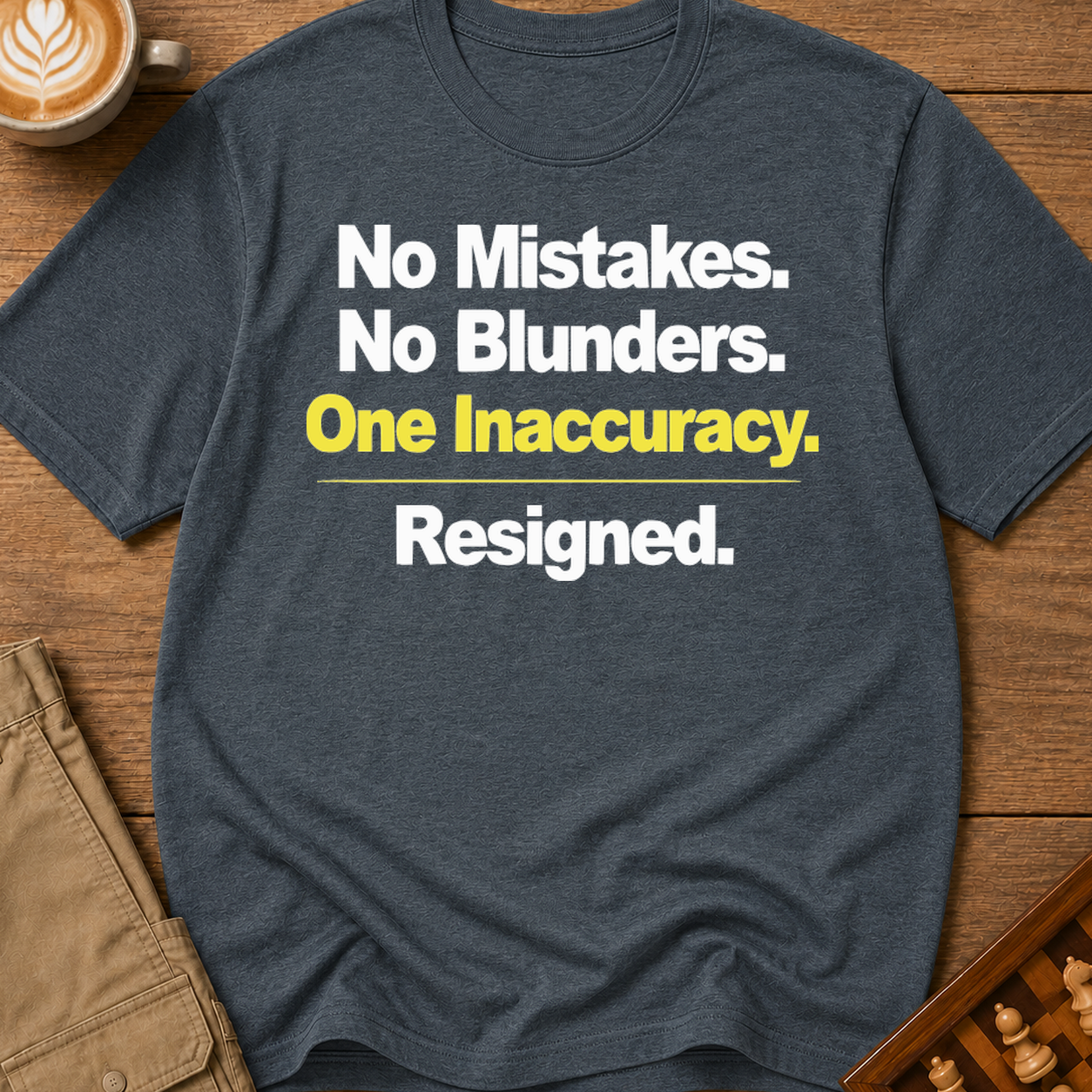 One Inaccuracy Resigned T-Shirt