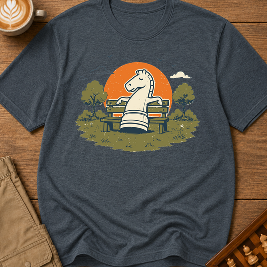 Knight On A Park Bench T-Shirt