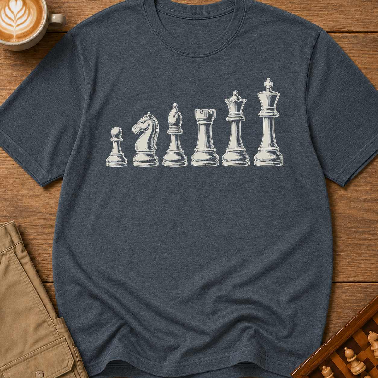 Piece Lineup Minimal T-Shirt