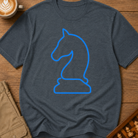 Knight Blue Outline T-Shirt