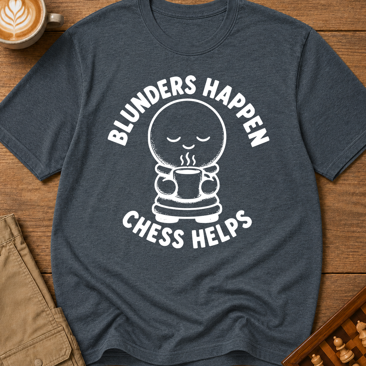 Blunders Happen Chess Helps T-Shirt