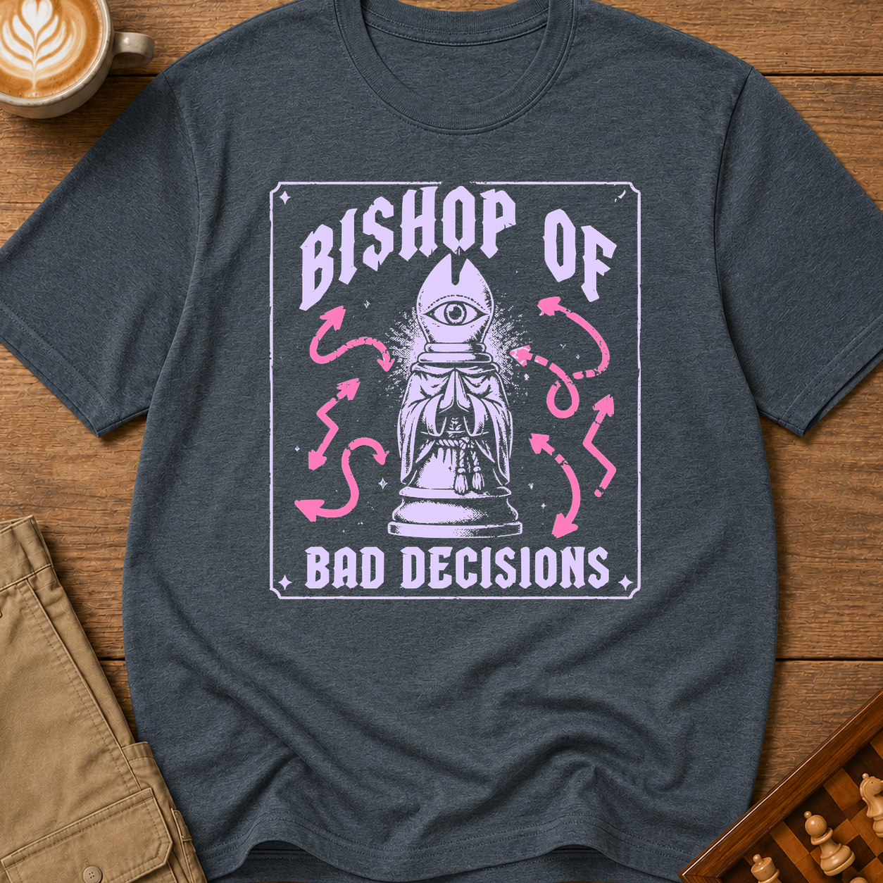 Bishop of Bad Decisions T-Shirt