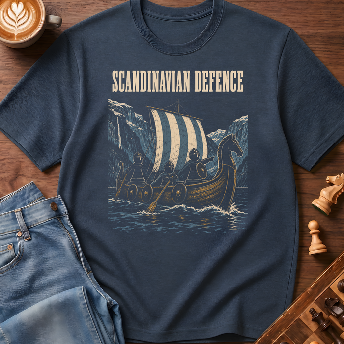 Scandinavian Longship Defence T-Shirt