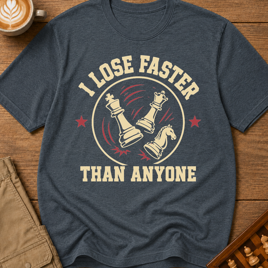 I Lose Faster Than Anyone T-Shirt