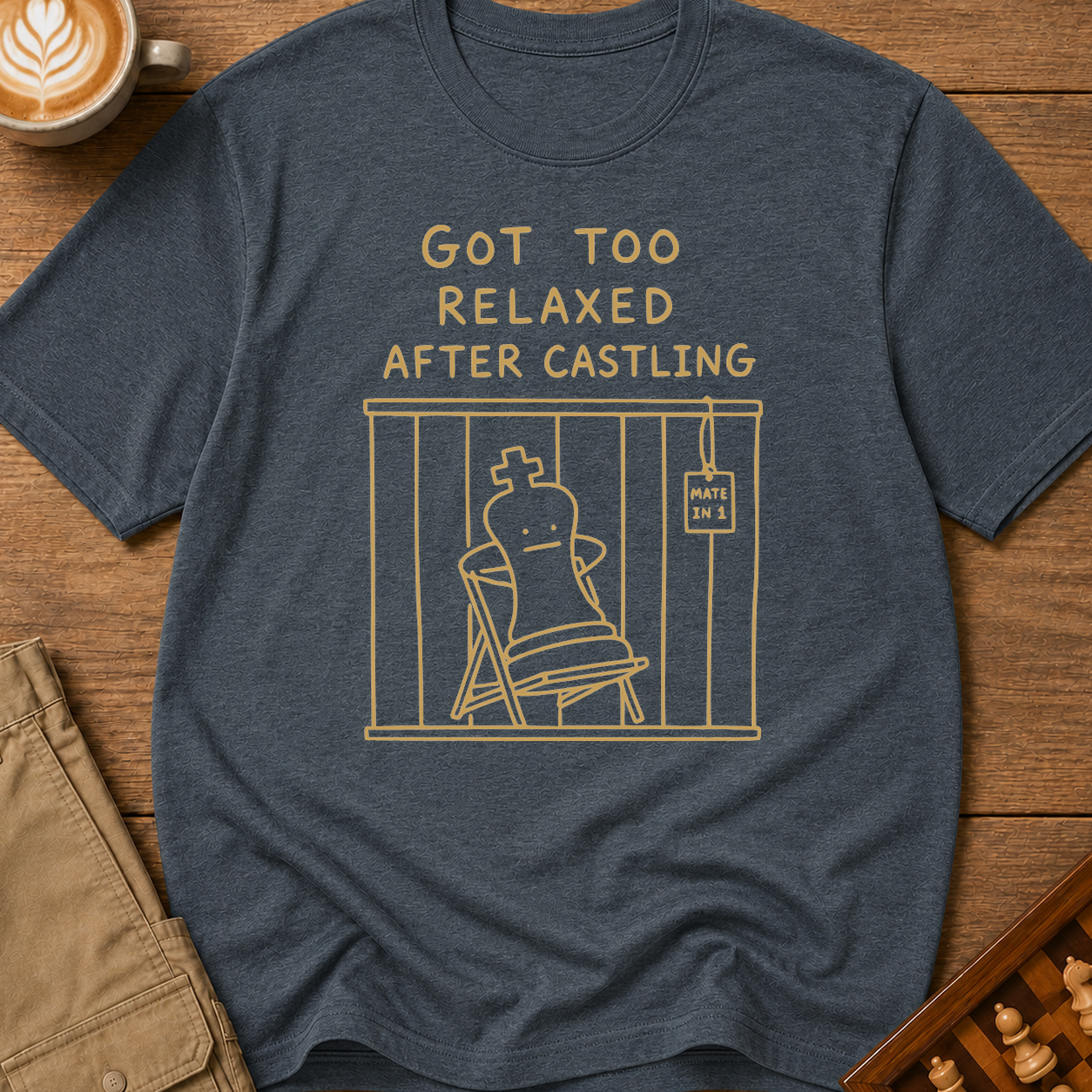 Too Relaxed After Castling T-Shirt