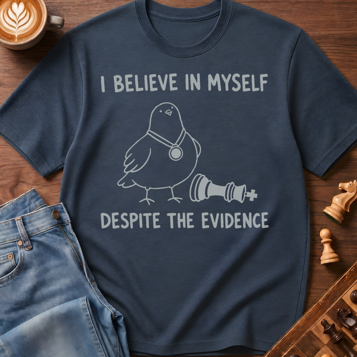 Pigeon Denies Evidence T-Shirt