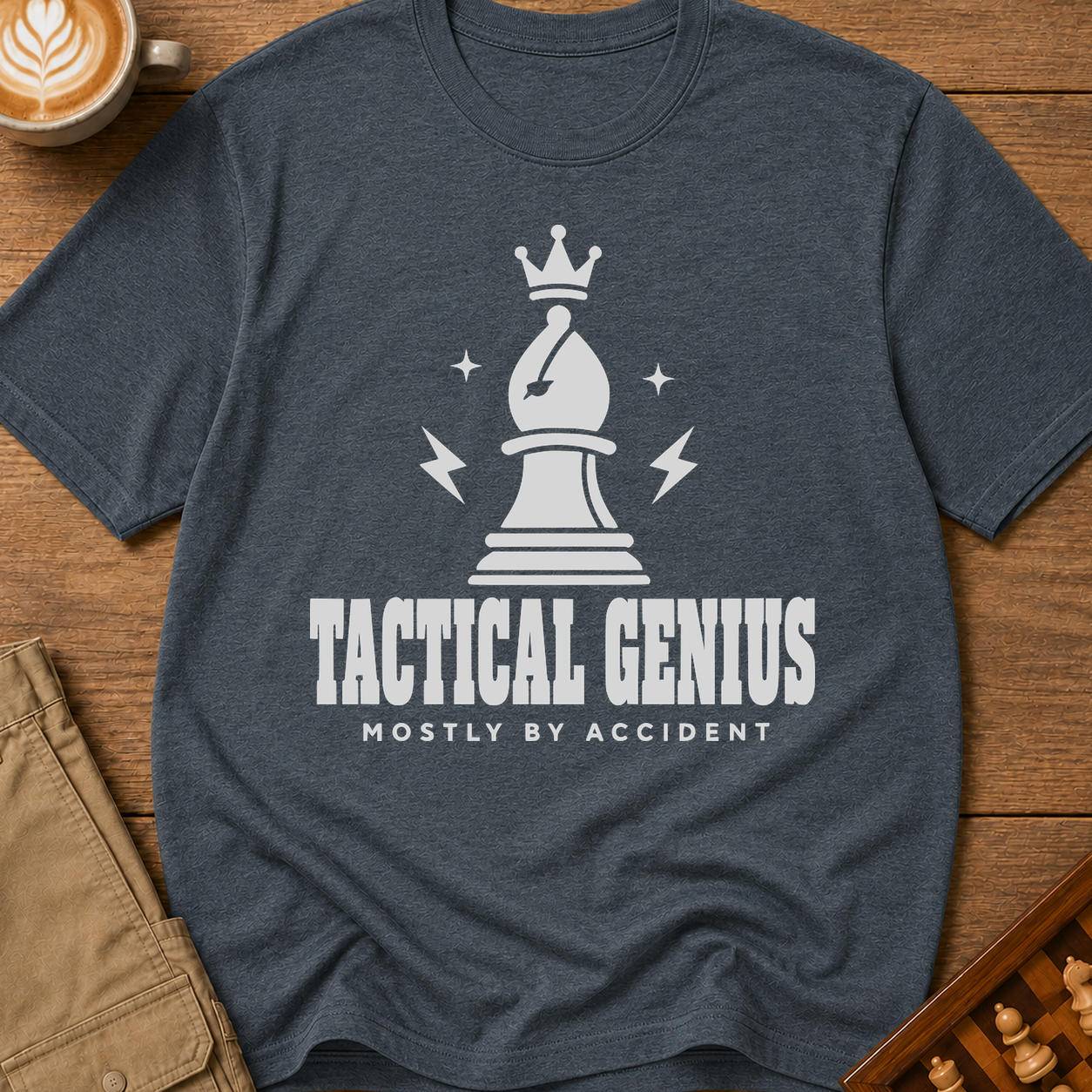 Tactical Genius By Accident T-Shirt