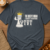 The Queen's Indian I Ghost Everyone T-Shirt