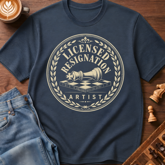 Licensed Resignation Artist T-Shirt