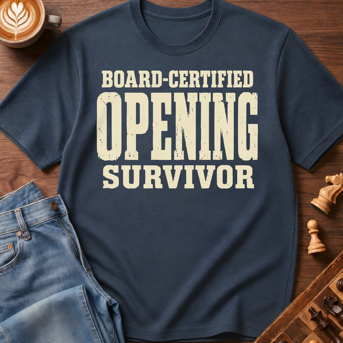 Board-Certified Opening Survivor T-Shirt