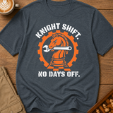 Knight Shift No Days Off T-Shirt