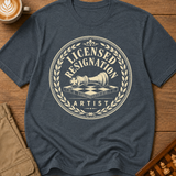 Licensed Resignation Artist T-Shirt